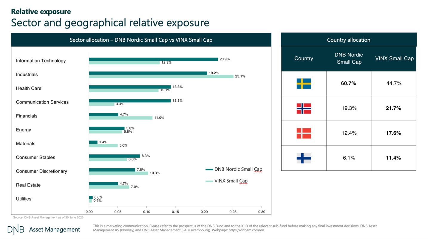 NSC Sector and Geo Exposure