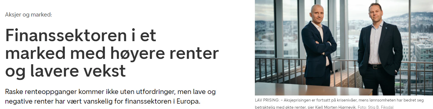 Webinar med DNB Finans